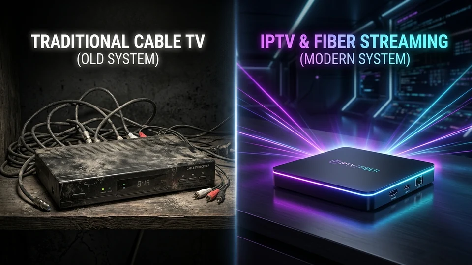 Aurex IPTV vs Traditional Cable TV Comparison